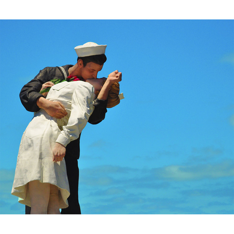 Latitude Run® Unconditional Surrender, San Diego California On Canvas